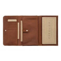 Compagnon en cuir fauve - B84