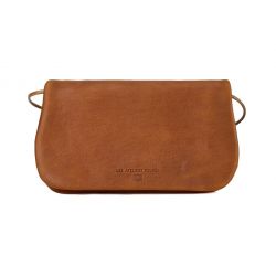 Pochette nomade en cuir fauve - compatible iphone 10+ - B96