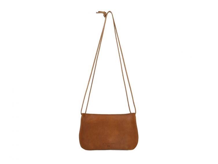 Pochette nomade en cuir fauve - compatible iphone 10+ - B96