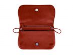 Pochette nomade en cuir rouge - compatible iphone 10+ - B96