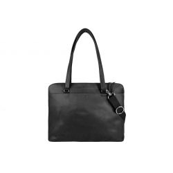 Grand sac business en cuir noir - B559