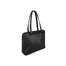 Grand sac business en cuir noir - B559