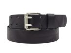 Ceinture homme en cuir noir vieilli épais et souple 4007 DKR N
