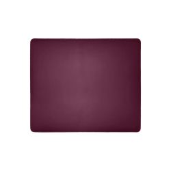 Sous-main en cuir bordeaux - mini - 38x32 cm 