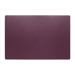 Sous-main en cuir bordeaux - 50x34 cm
