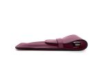 Etui 2 stylos en cuir bordeaux