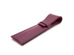 Etui à stylo en cuir - 10 couleurs au choix