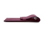 Etui à stylo en cuir - 10 couleurs au choix