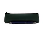 Petite trousse triangle en vert anglais