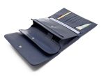 Compagnon "Luxe" en cuir bleu - 20 cm - PM-004-01
