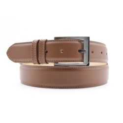 Ceinture en cuir lisse gold 6097