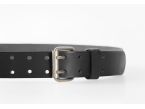 ATLAS Ceinture hors normes cuir noir