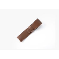 Etui à stylo en cuir - 10 couleurs au choix
