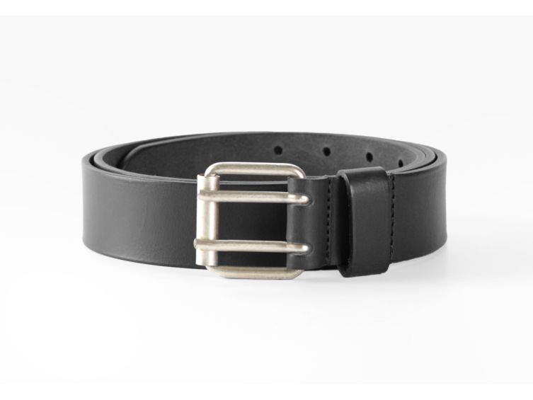 ATLAS Ceinture hors normes cuir noir