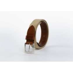 Ceinture élastique en cuir gold - 10103