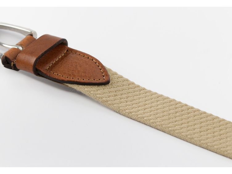 Ceinture élastique en cuir gold - 10103