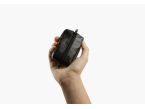 Porte-monnaie grain de café "Luxe" tout cuir noir - PM-035-01 