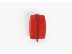 Porte-monnaie grain de café "Luxe" tout cuir rouge - PM-035-01 