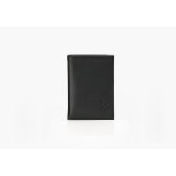 Porte-cartes "Luxe" tout cuir noir 8 Cartes - PM-018-01 