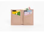 Porte-cartes "Luxe" tout cuir rosa 8 Cartes - PM-018-01 
