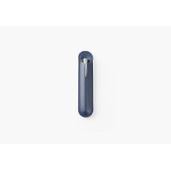 Etui 1 stylo en cuir bleu - ET503