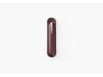 Etui 1 stylo en cuir bordeaux - ET503