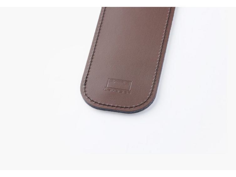 Etui 1 stylo en cuir marron - ET503
