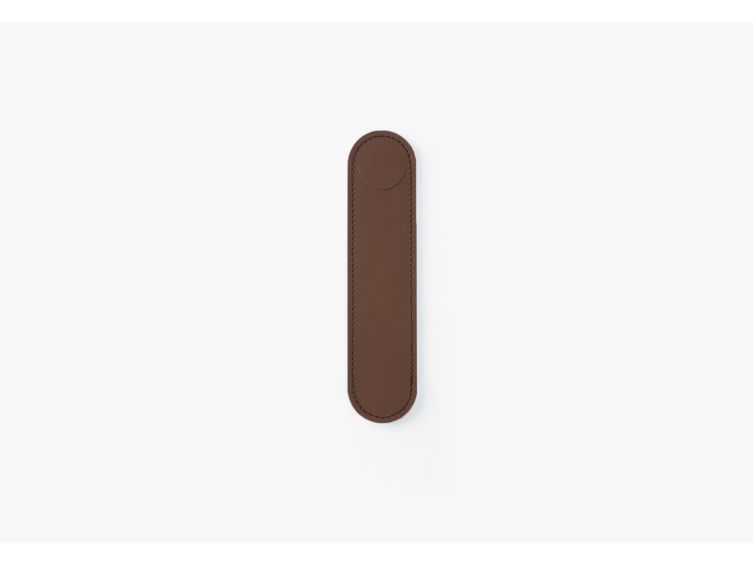 Etui 1 stylo en cuir marron - ET503