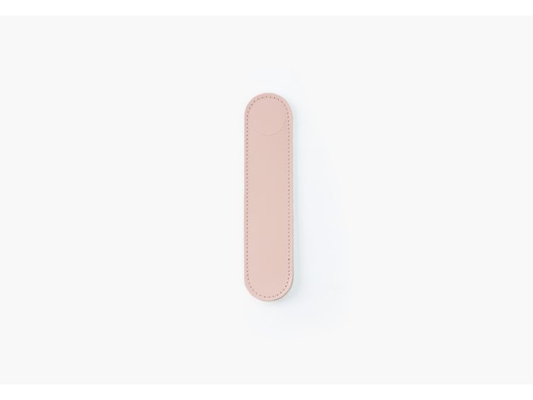 Etui 1 stylo en cuir rose - ET503
