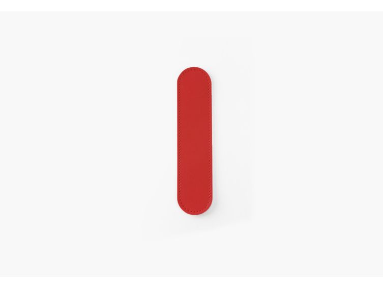 Etui 1 stylo en cuir rouge - ET503