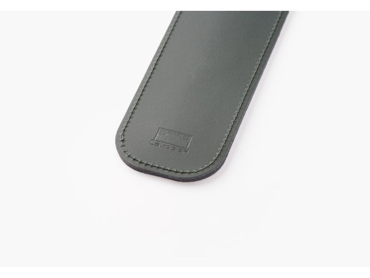 Etui 1 stylo en cuir vert - ET503
