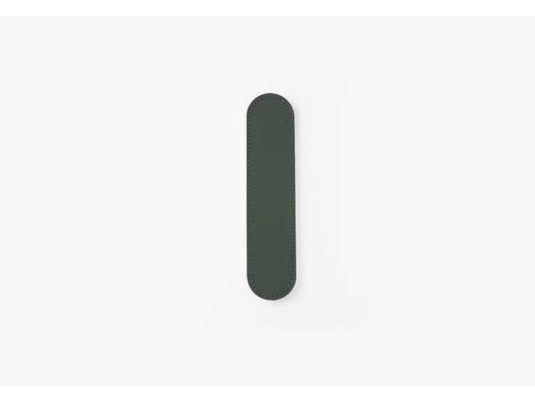 Etui 1 stylo en cuir vert - ET503
