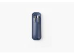 Etui 2 stylos en cuir bleu - ET504