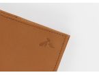 Porte-cartes "Luxe" tout cuir gold et bleu 8 Cartes - PM-018-01