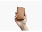 Porte-cartes "Luxe" tout cuir gold et bleu 8 Cartes - PM-018-01