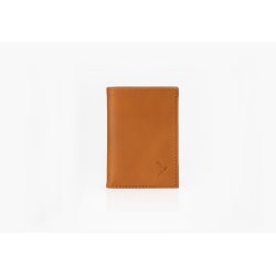 Porte-cartes "Luxe" tout cuir gold et bleu 8 Cartes - PM-018-01