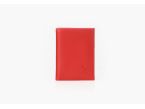 Porte-cartes "Luxe" tout cuir rouge 8 Cartes - PM-018-01 