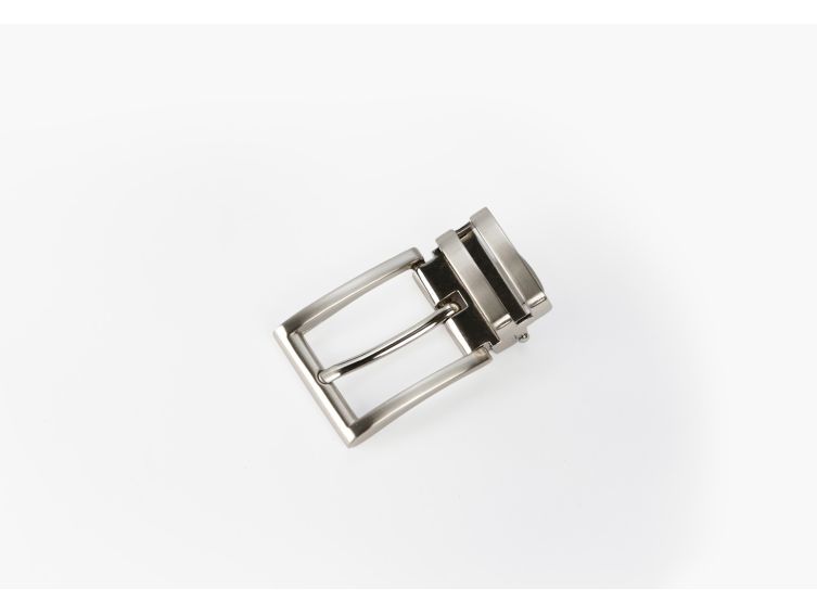 Pack une ceinture en cuir noir avec boucle à pince - 30mm - 6105x1