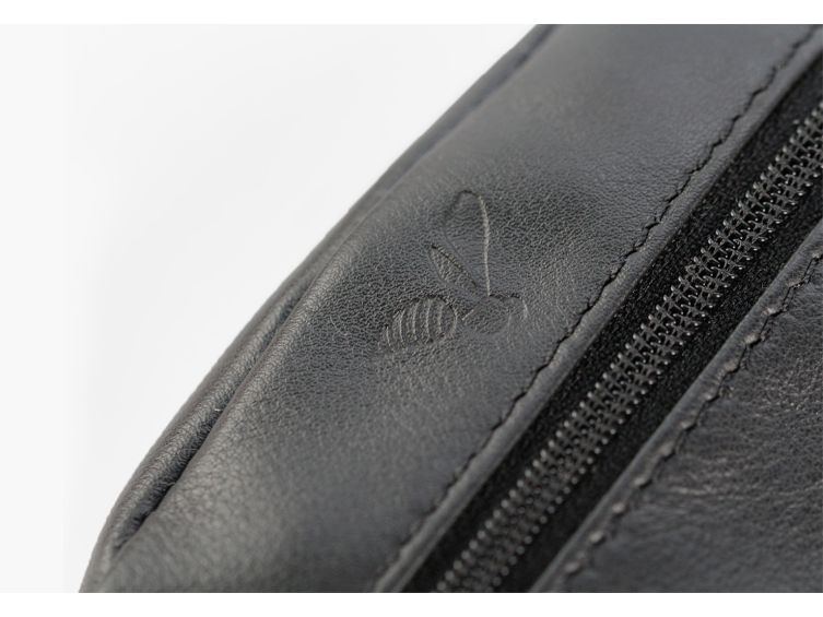 pack Porte-cartes anti-rfid "Luxe" tout cuir noir 8 Cartes + grain de café 035-01 - PM-018-06