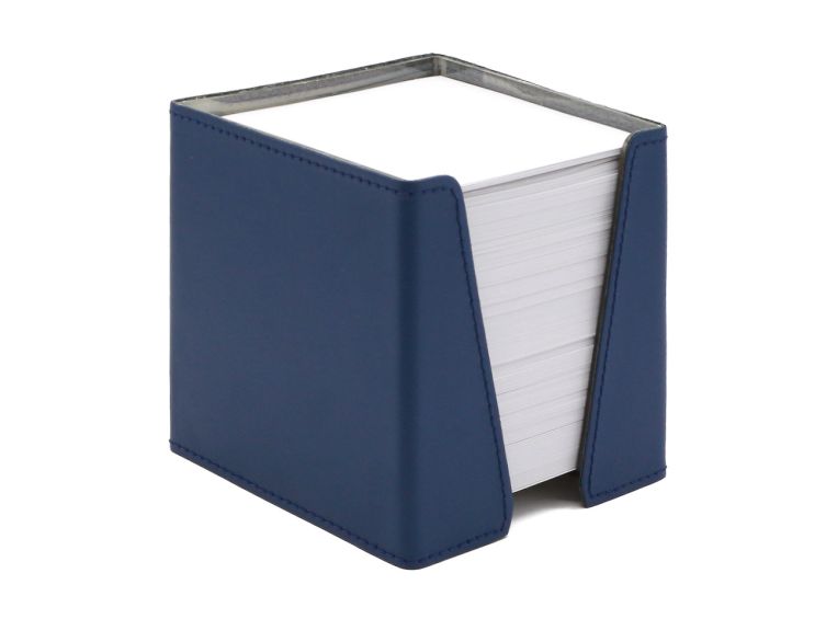 Coffret de bureau en cuir bleu SM 5034 + PC+VP+CB+PL + coffret