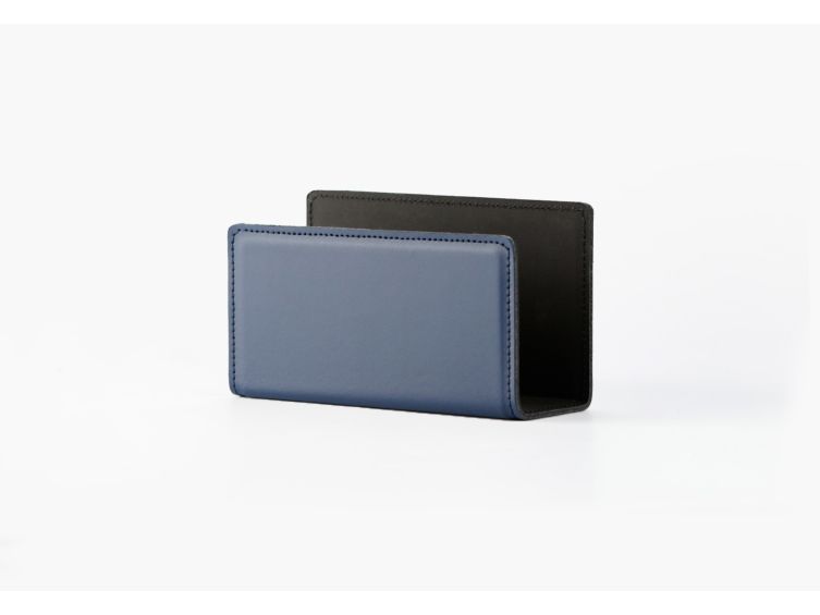 Coffret de bureau en cuir bleu SM 5034 + PC+VP+CB+PL + coffret