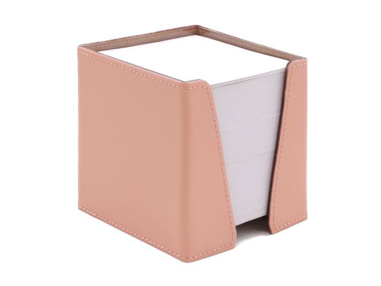 Coffret de bureau en cuir rose SM 5034 + PC+VP+CB+PL + coffret