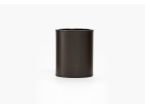 Coffret set bureau cuir extra-confort 60cm marron foncé