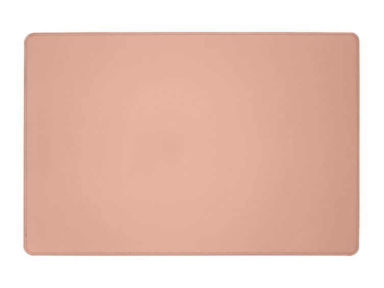 Coffret set bureau cuir extra-confort 60cm rose