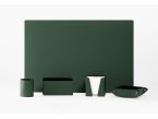 Coffret set bureau cuir extra-confort 60cm vert