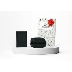 Coffret portefeuille anti-RFID et porte monnaie