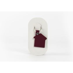 Porte-clé en cuir Maison - 03-027-01