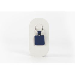 Porte-clé en cuir Carré Simple - 03-035-01