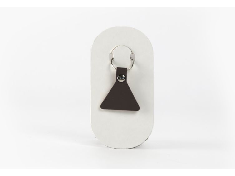 Porte-clé en cuir Triangle - 03-037-01