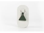 Porte-clé en cuir Triangle - 03-037-01